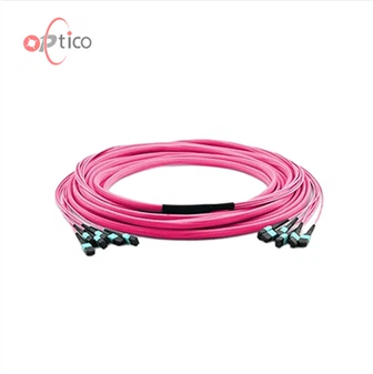 16F OM4 MTP MPO ট্রাঙ্ক কেবল